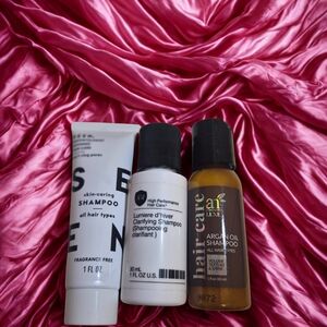 NEW Travel Size 3pc Shampoo Set